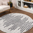 Zolak-Berber-Stripe-Geometric-Indoor/Outdoor-Round-Area-Rug-Area-Rugs
