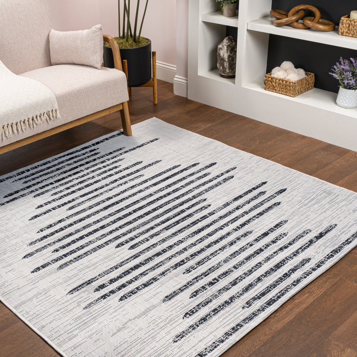 Zolak-Berber-Stripe-Geometric-Indoor/Outdoor-Square-Area-Rug-Area-Rugs