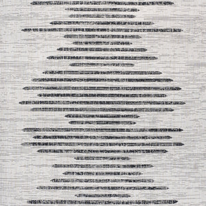 Zolak Berber Stripe Geometric Indoor/Outdoor Square Area Rug
