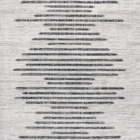 Zolak Berber Stripe Geometric Indoor/Outdoor Square Area Rug