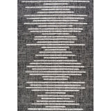 Zolak Berber Stripe Geometric Indoor/Outdoor Area Rug
