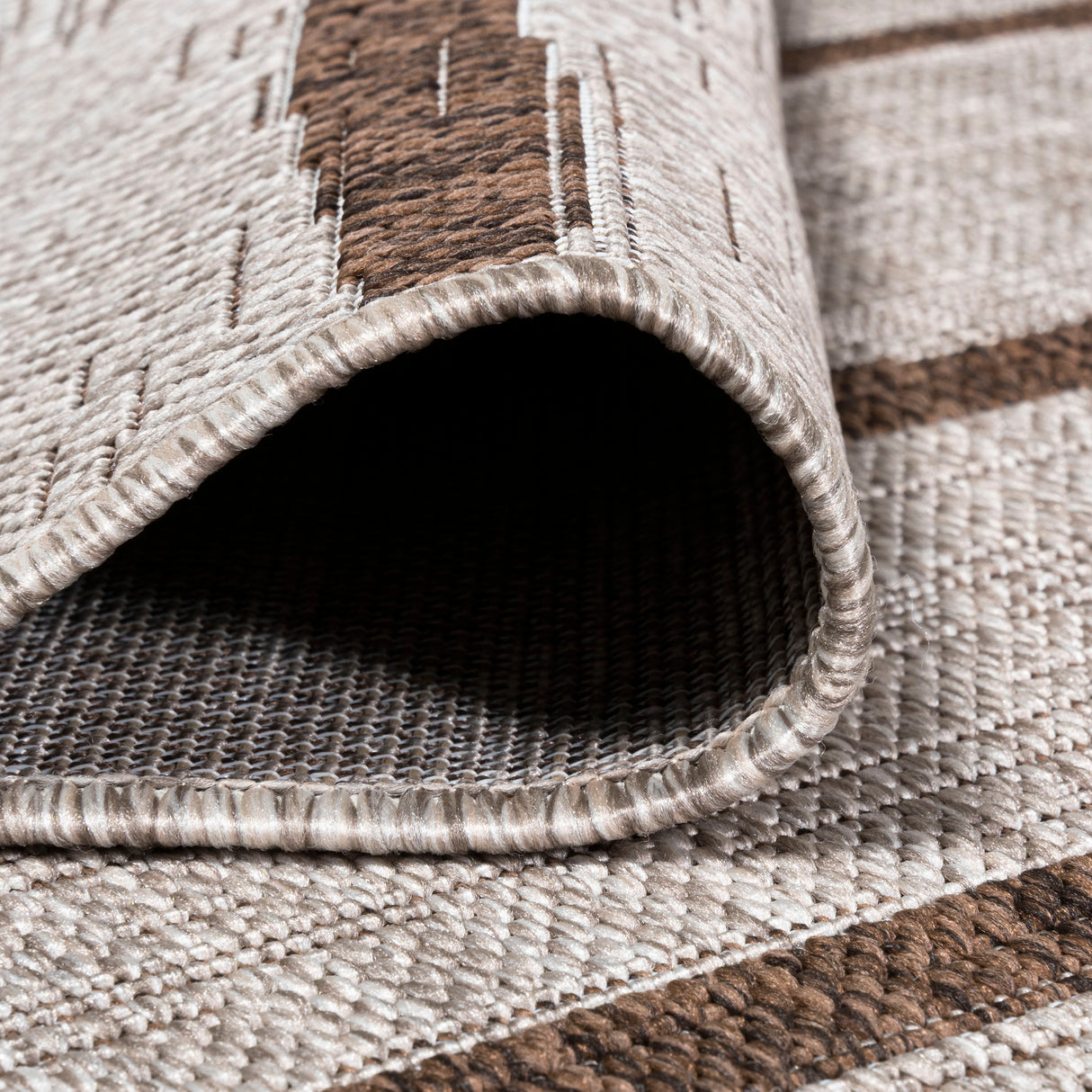 Colonia Berber Stripe Indoor/Outdoor Area Rug