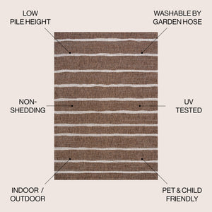 Colonia Berber Stripe Indoor/Outdoor Area Rug