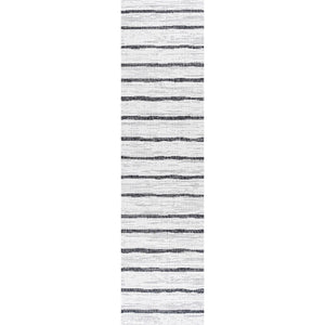 Colonia Berber Stripe Indoor/Outdoor Runner Rug