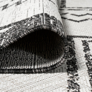 Marokko Diamond Tribal Medallion Indoor/Outdoor Area Rug