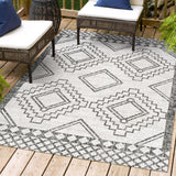 Marokko-Diamond-Medallion-Indoor/Outdoor-Area-Rug-Area-Rugs