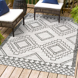Marokko-Diamond-Medallion-Indoor/Outdoor-Area-Rug-Area-Rugs