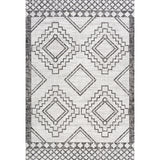 Marokko Diamond Medallion Indoor/Outdoor Area Rug