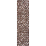 Carwa Tribal Diamond Trellis Indoor/Outdoor Runner Rug