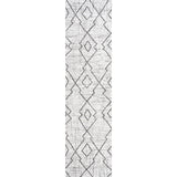 Carwa Tribal Diamond Trellis Indoor/Outdoor Runner Rug