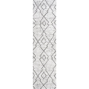 Carwa Tribal Diamond Trellis Indoor/Outdoor Runner Rug