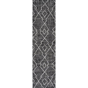 Carwa Tribal Diamond Trellis Indoor/Outdoor Runner Rug