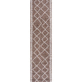 Derya Tribal Diamond Trellis Indoor/Outdoor Runner Rug