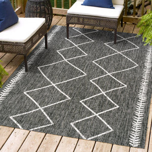 Derya-Tribal-Diamond-Trellis-Indoor/Outdoor-Modern-Area-Rug-Area-Rugs