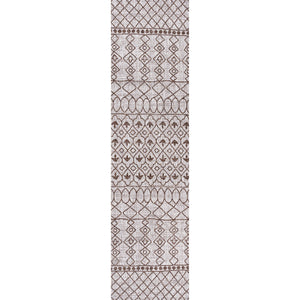 Kafel Tribal Bohemian Indoor/Outdoor Runner Rug