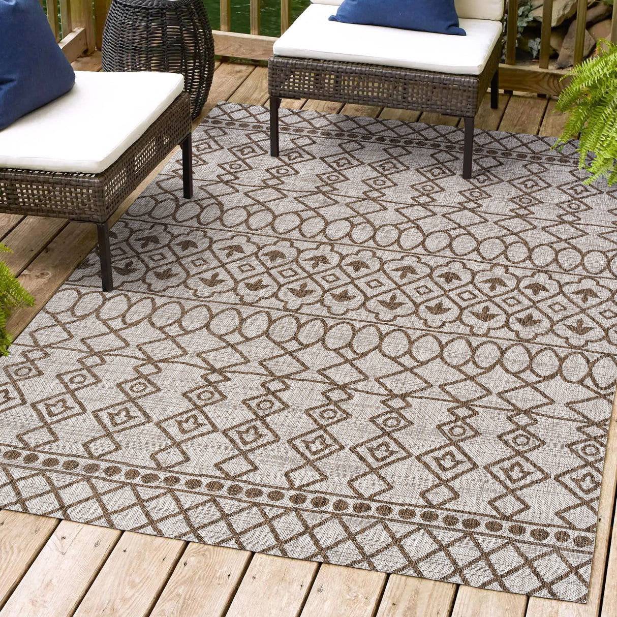 Kafel-Tribal-Bohemian-Indoor/Outdoor-Area-Rug-Area-Rugs