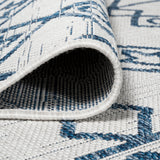 Kafel Tribal Bohemian Indoor/Outdoor Area Rug