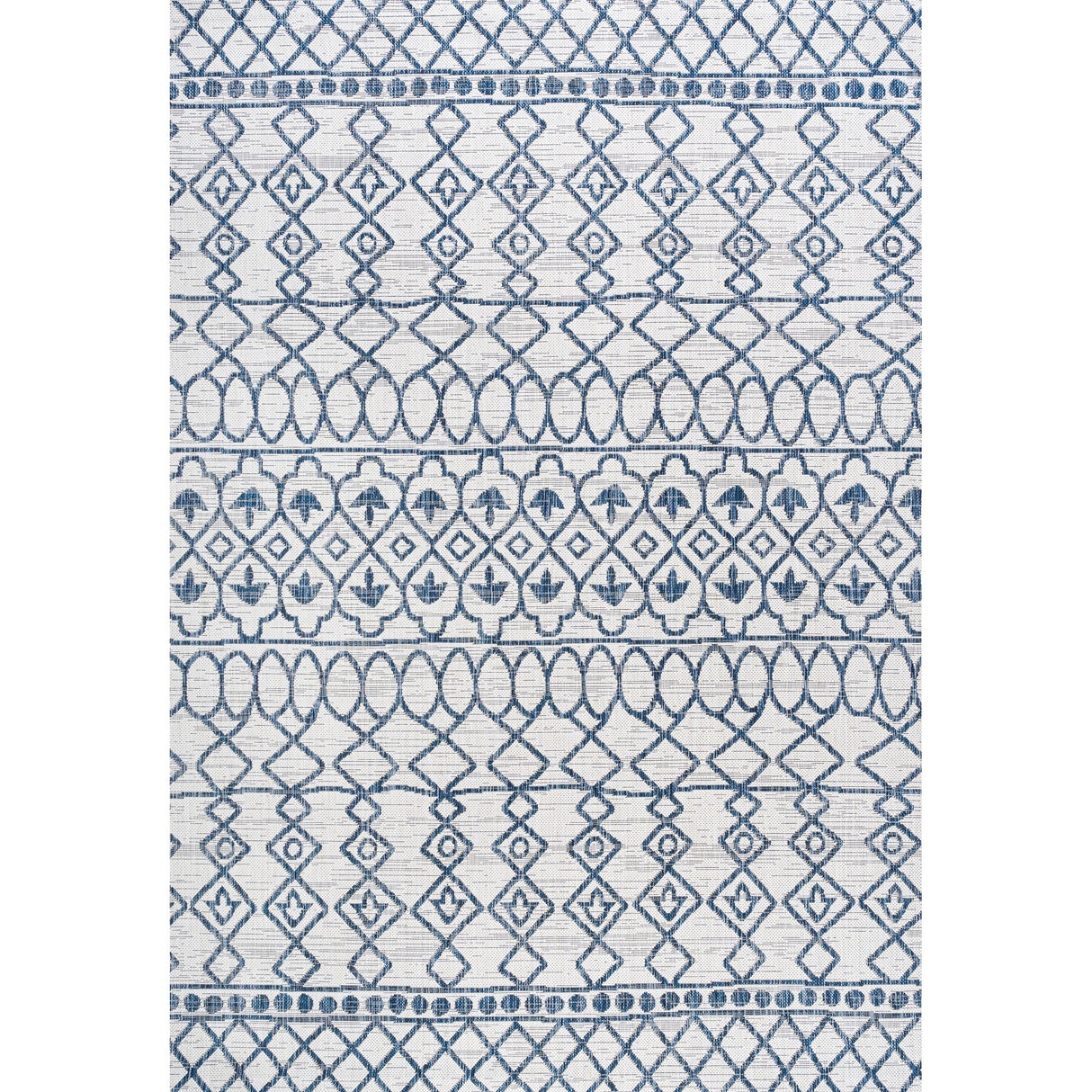 Kafel Tribal Bohemian Indoor/Outdoor Area Rug