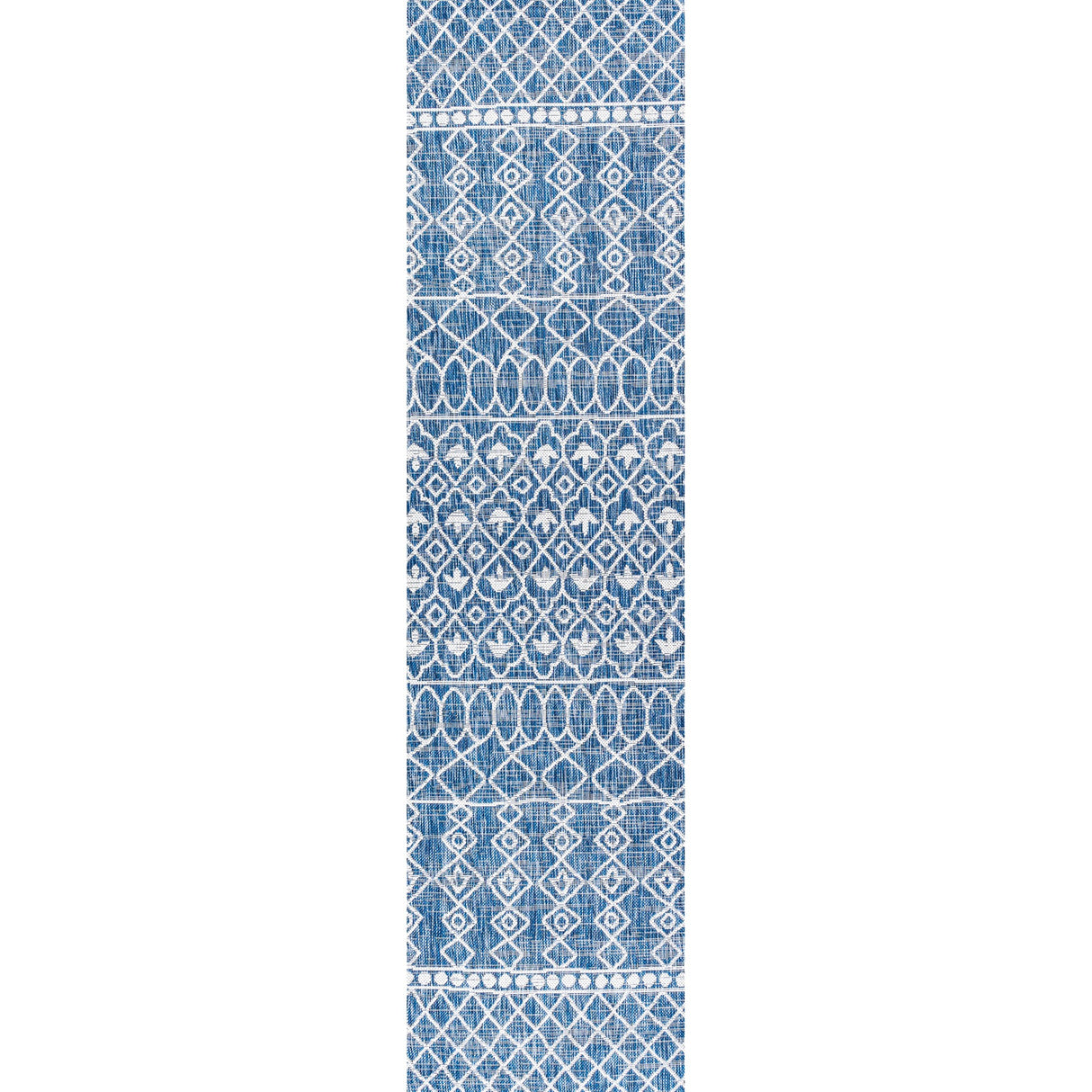 Kafel Tribal Bohemian Indoor/Outdoor Runner Rug