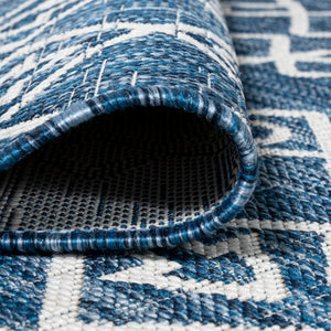 Kafel Tribal Bohemian Indoor/Outdoor Runner Rug