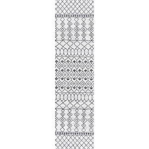 Kafel Tribal Bohemian Indoor/Outdoor Runner Rug