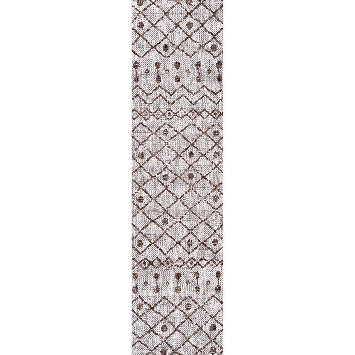 Nokat Tribal Bohemian Indoor/Outdoor Runner Rug