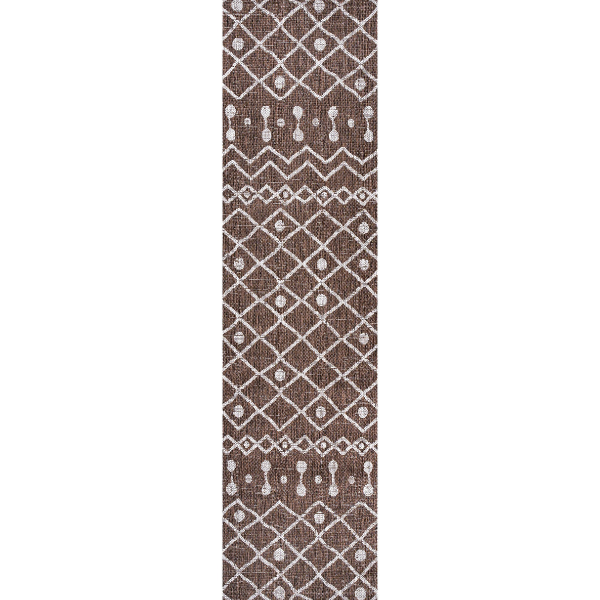 Nokat Tribal Bohemian Indoor/Outdoor Runner Rug