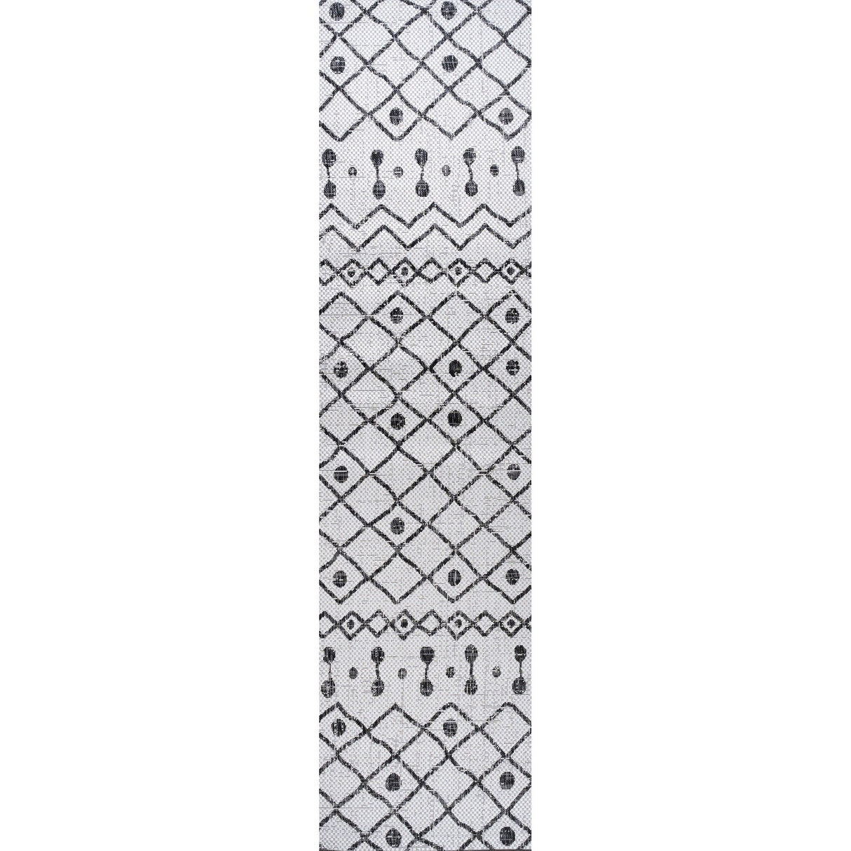 Nokat Tribal Bohemian Indoor/Outdoor Runner Rug