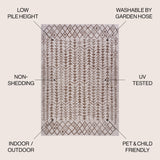 Tokay Bohemian Geometric Indoor/Outdoor Area Rug