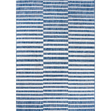 Sukie Modern Offset Bold Stripe Indoor/Outdoor Area Rug