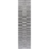 Sukie Modern Offset Stripe Indoor/Outdoor Runner Rug