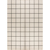 Grid Modern Squares Indoor/Outdoor Square Area Rug