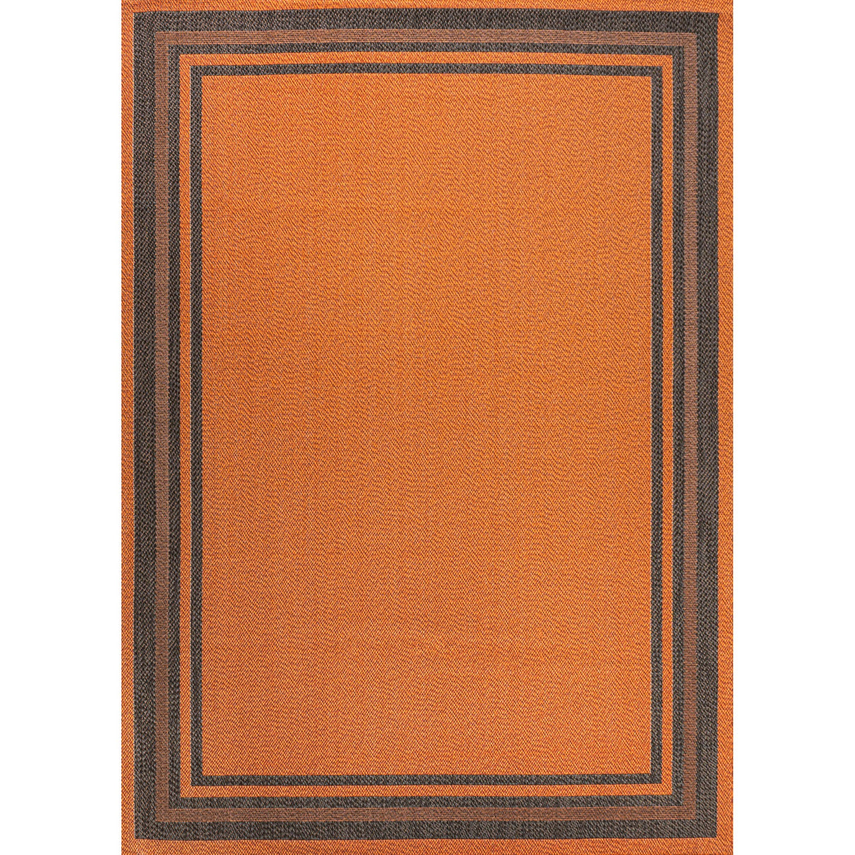 James Modern Simple Border Stripe Indoor/Outdoor Area Rug