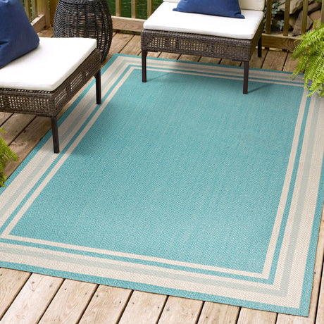 James-Modern-Simple-Border-Stripe-Indoor/Outdoor-Area-Rug-Area-Rugs