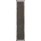 James Modern Border Stripe Indoor/Outdoor Runner Rug
