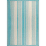 Haynes Simple Modern Double Stripe Indoor/Outdoor Area Rug