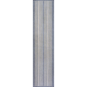Haynes Modern Double Stripe Indoor/Outdoor Runner Rug