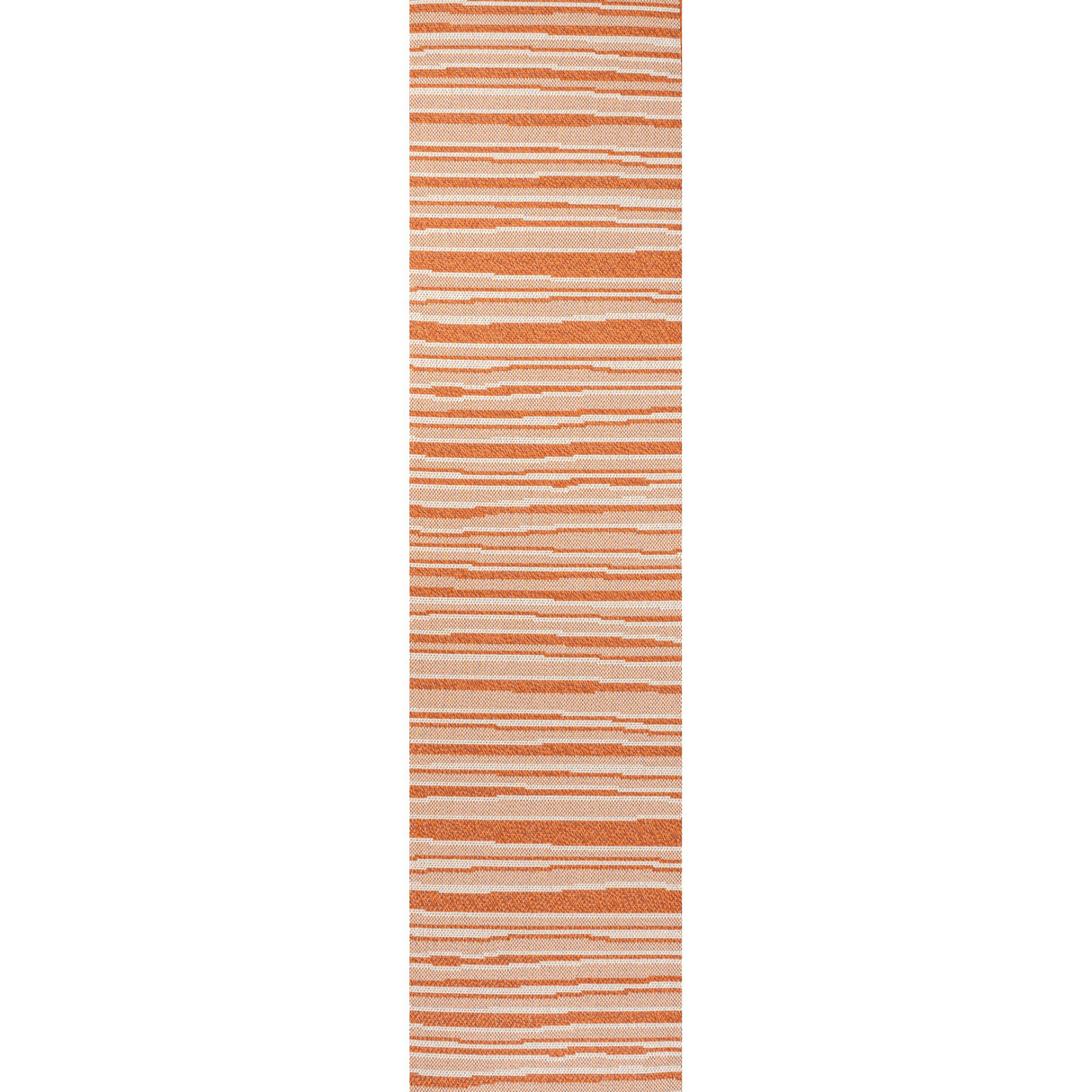 Castara Wavy Stripe Modern Indoor/Outdoor Runner Rug