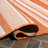 Castara Wavy Stripe Modern Indoor/Outdoor Runner Rug