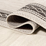 Lucia Classic Diamond Border Indoor/Outdoor Runner Rug