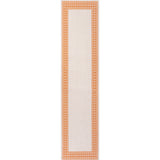 Lucia Classic Diamond Border Indoor/Outdoor Runner Rug