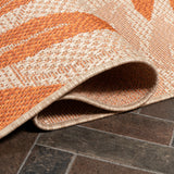Havana Simple Tropical Palm Leaf Indoor/Outdoor Area Rug