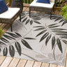 Havana Simple Tropical Palm Leaf Indoor/Outdoor Area Rug