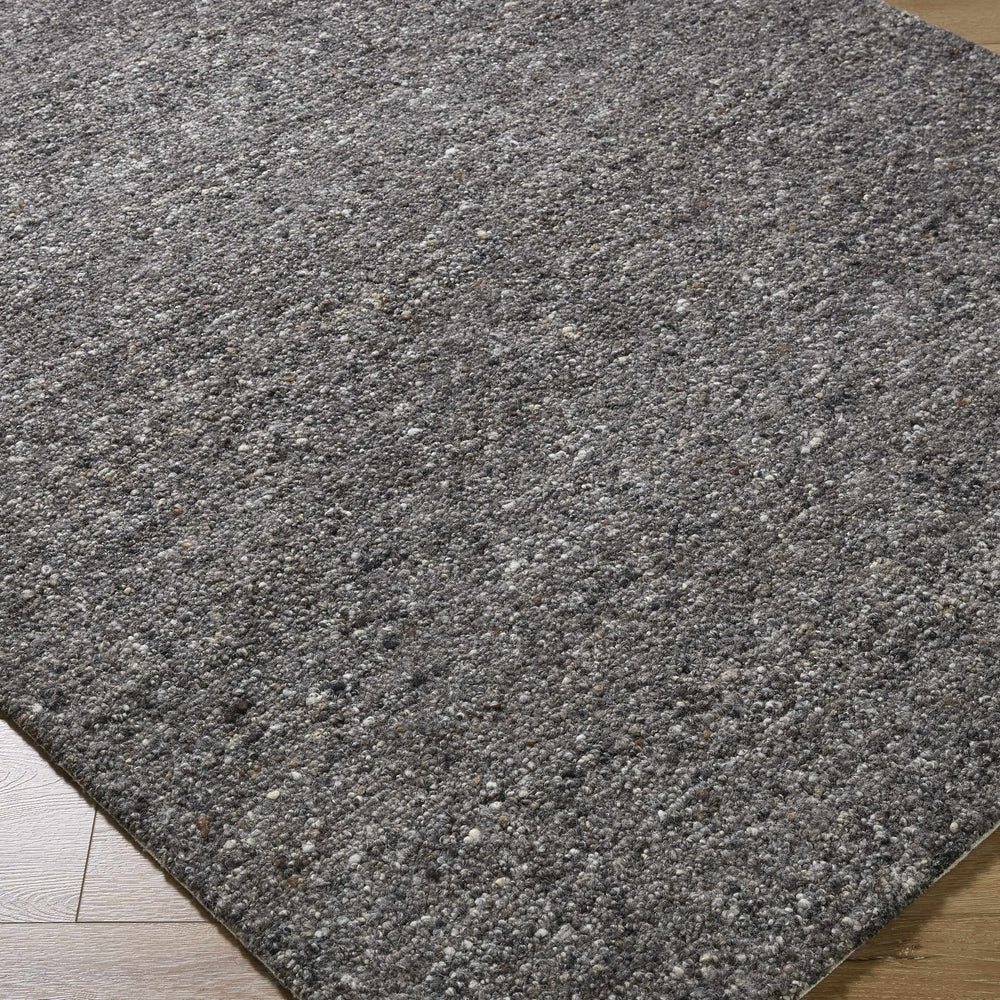 Sevan Black Wool Area Rug
