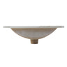 Ancillary 3-Hole Classic Contemporary Rectangular Ceramic Single Sink Basin Vanity Top