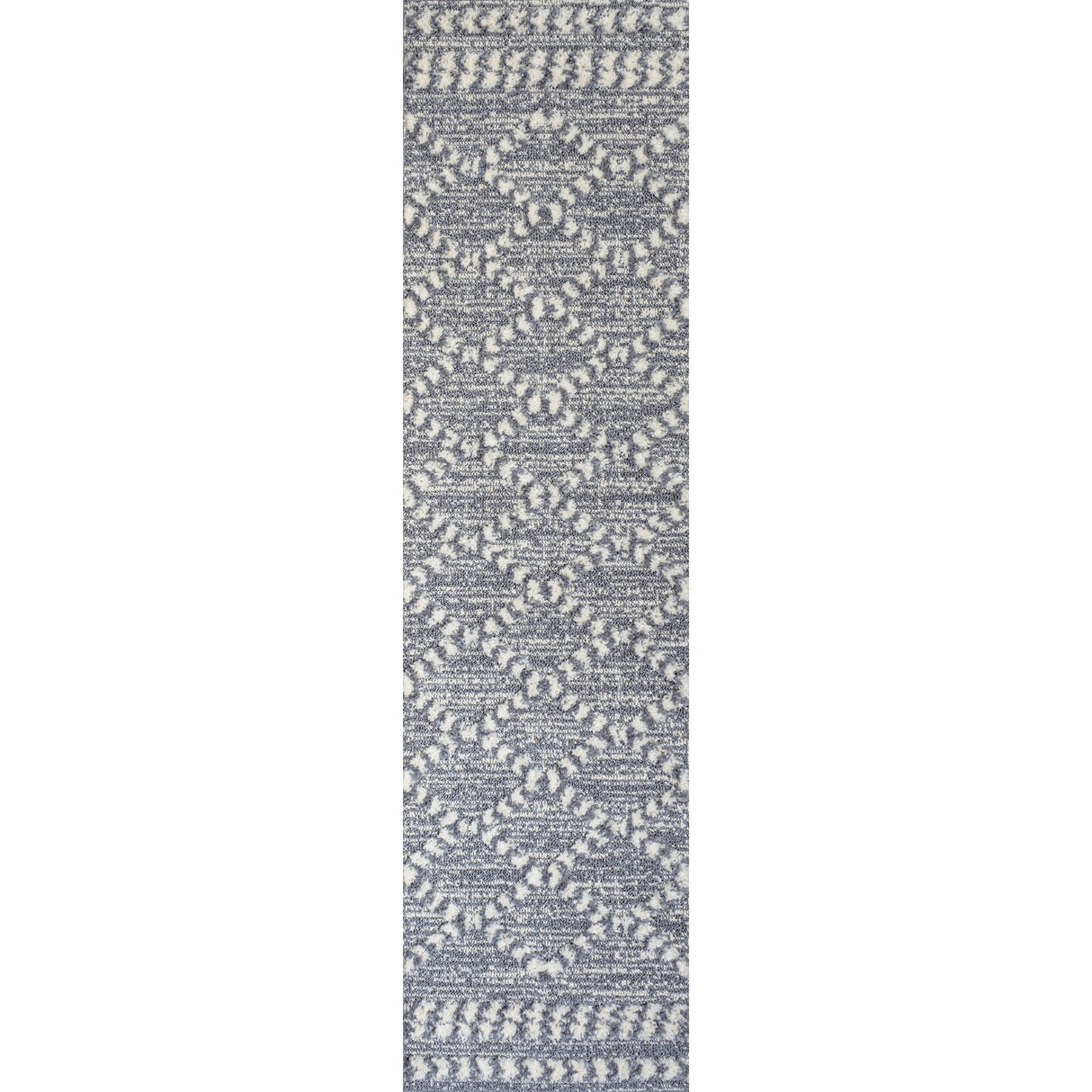Sofie Moroccan Trellis High-Low Runner Rug
