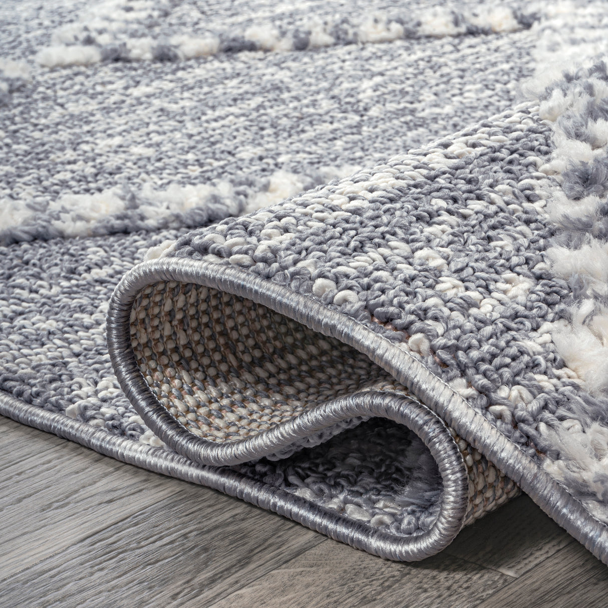 Sofie Moroccan Trellis High-Low Runner Rug