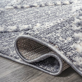 Sofie Moroccan Trellis High-Low Runner Rug