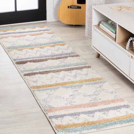Faiza-Moroccan-Striped-Geometric-High-Low-Runner-Rug-Runner-Rugs