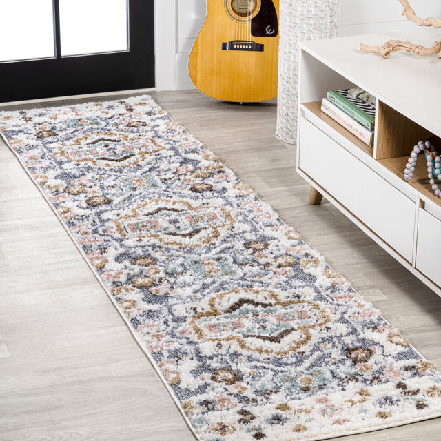 Aziza-Persian-Medallion-High-Low-Runner-Rugs